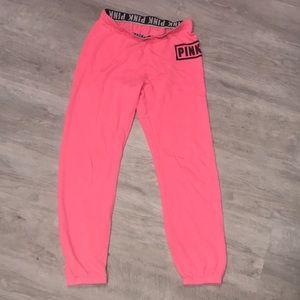 Pink sweatpants perfect condition